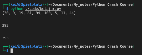 For Loop Range Length