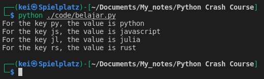 For Loop Tuple Unpack 2