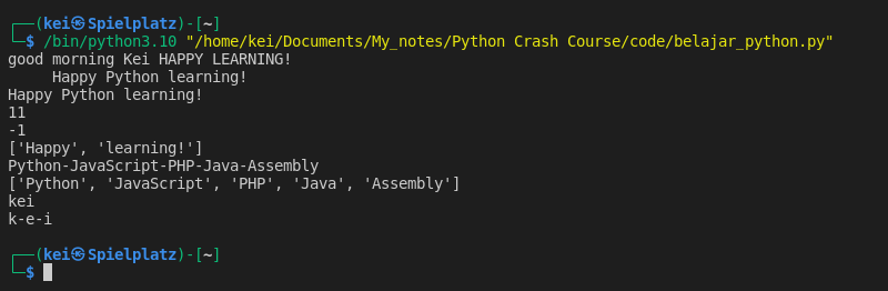 String-Method and Function